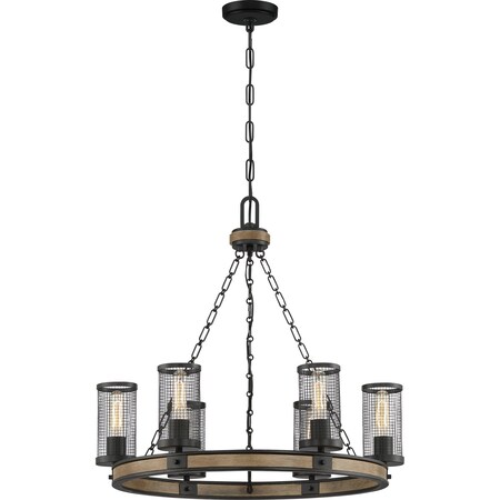 Quoizel McCrady Chandelier MCY5026MBK